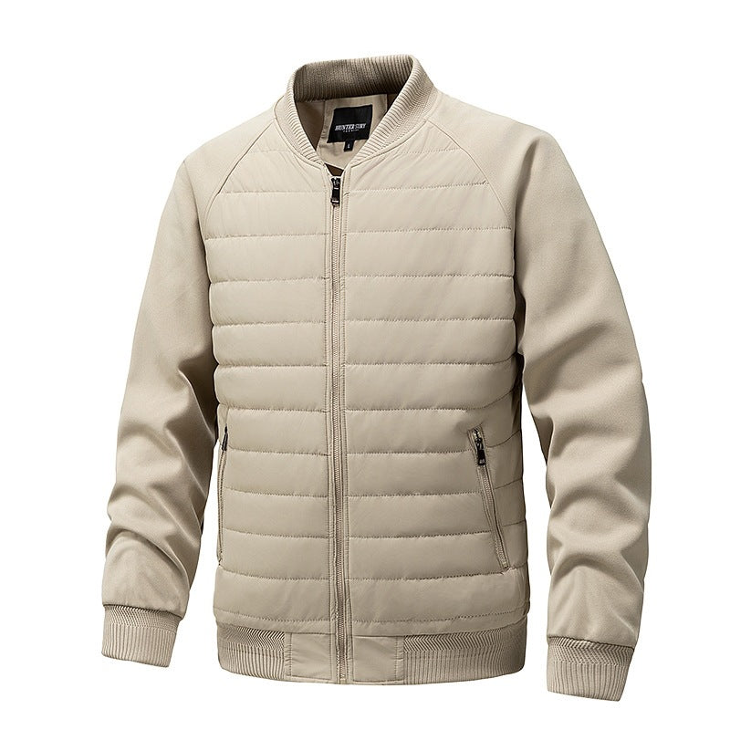 Men's transitional jacket with pockets