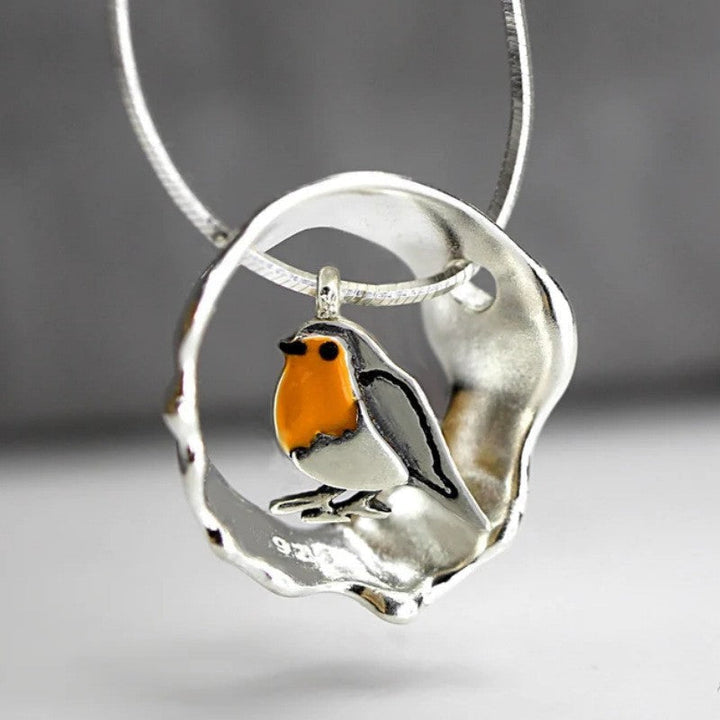 Handcrafted Elegant Bird Collar