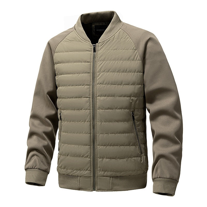 Men's transitional jacket with pockets