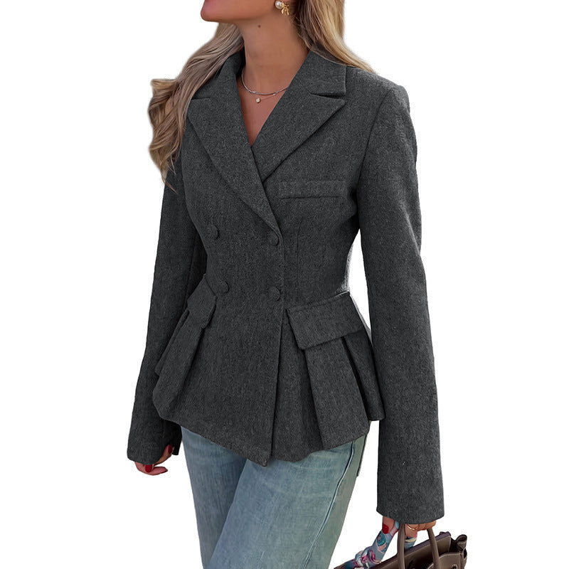 Clara | Women's Blazer with Long Sleeves and Pockets