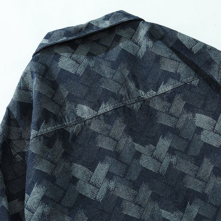 Men’s long-sleeve jacket with pockets