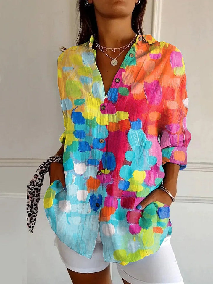 Milah™ - Elegant Button-Up Shirt