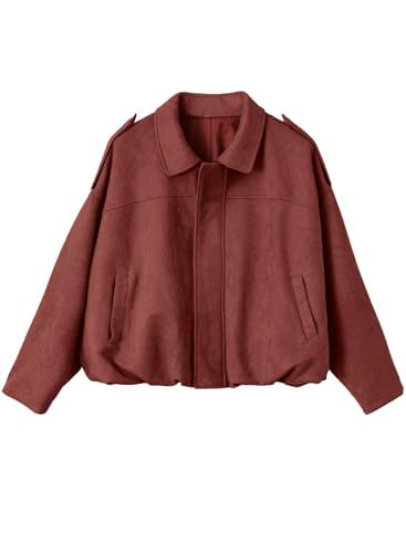 Women's oversized jacket with practical pockets