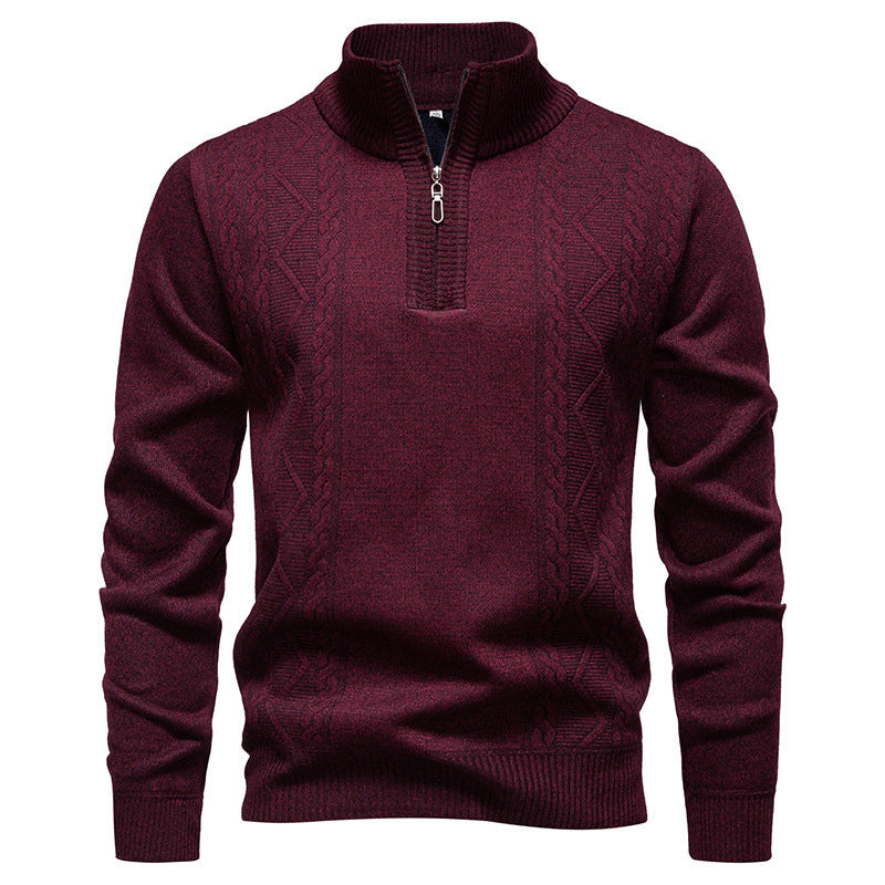 Men's Pullover with Zipper