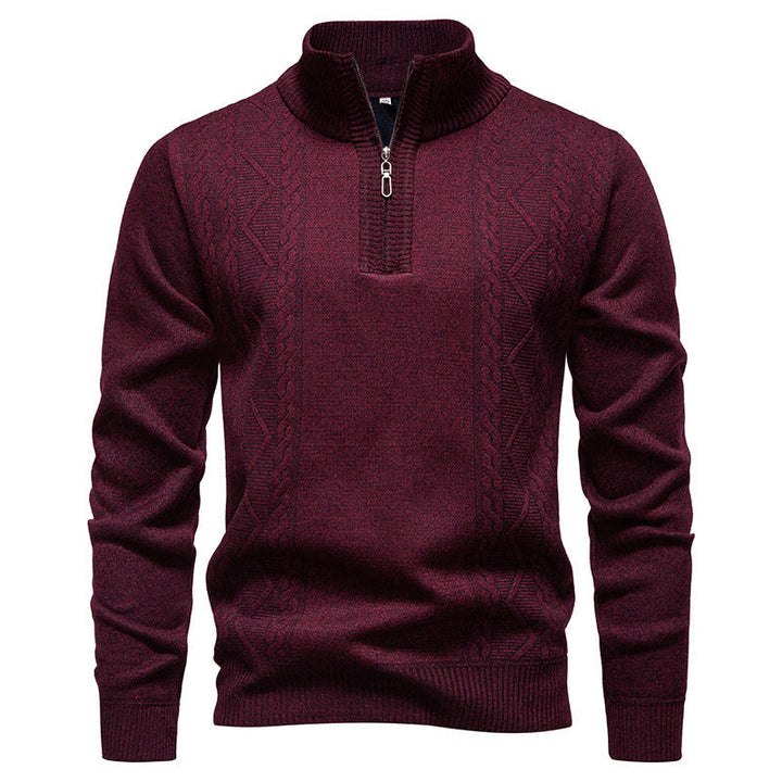 Men's Pullover with Zipper