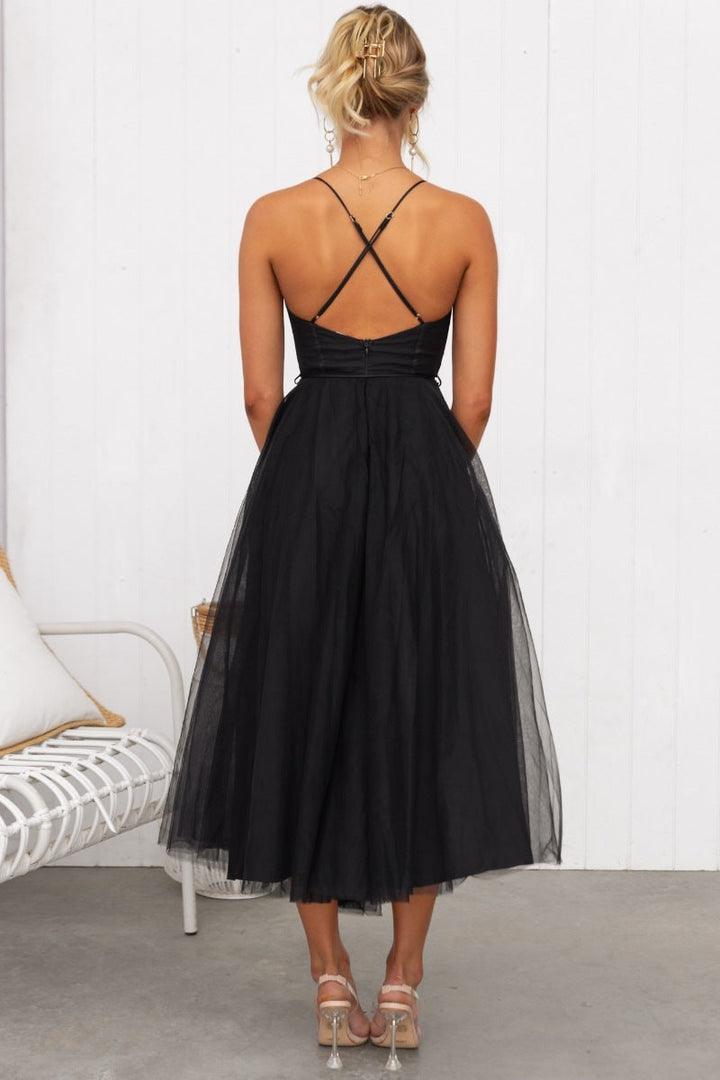 Contemporary Princess Maxi Dress with Straps for Parties