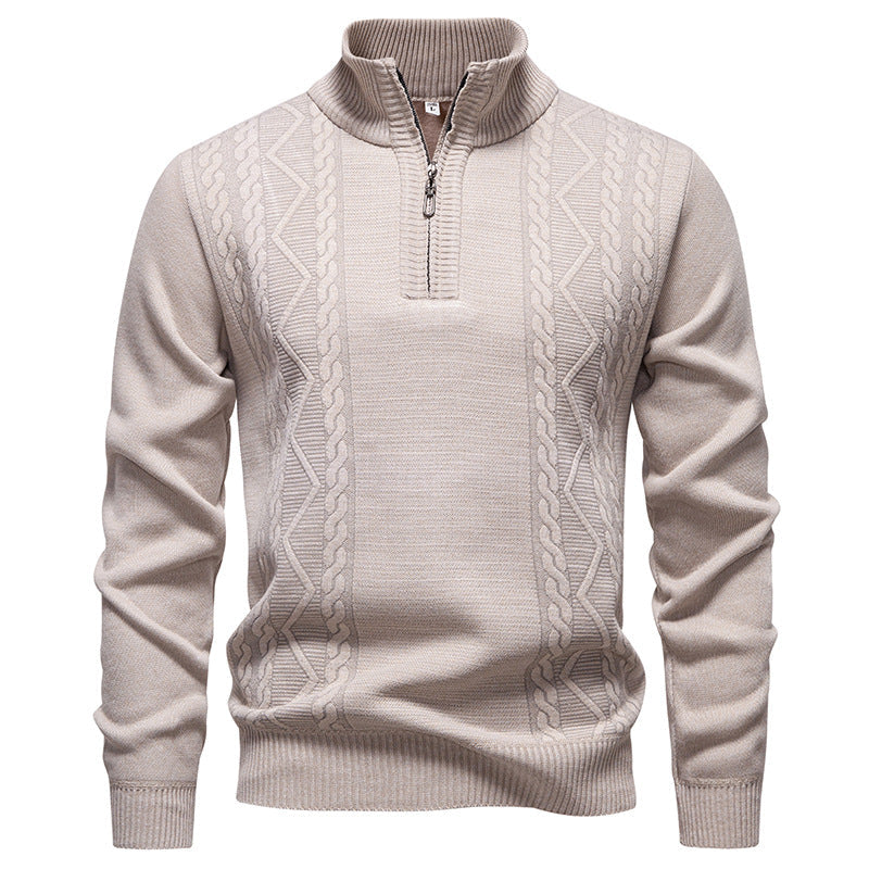 Men's Pullover with Zipper
