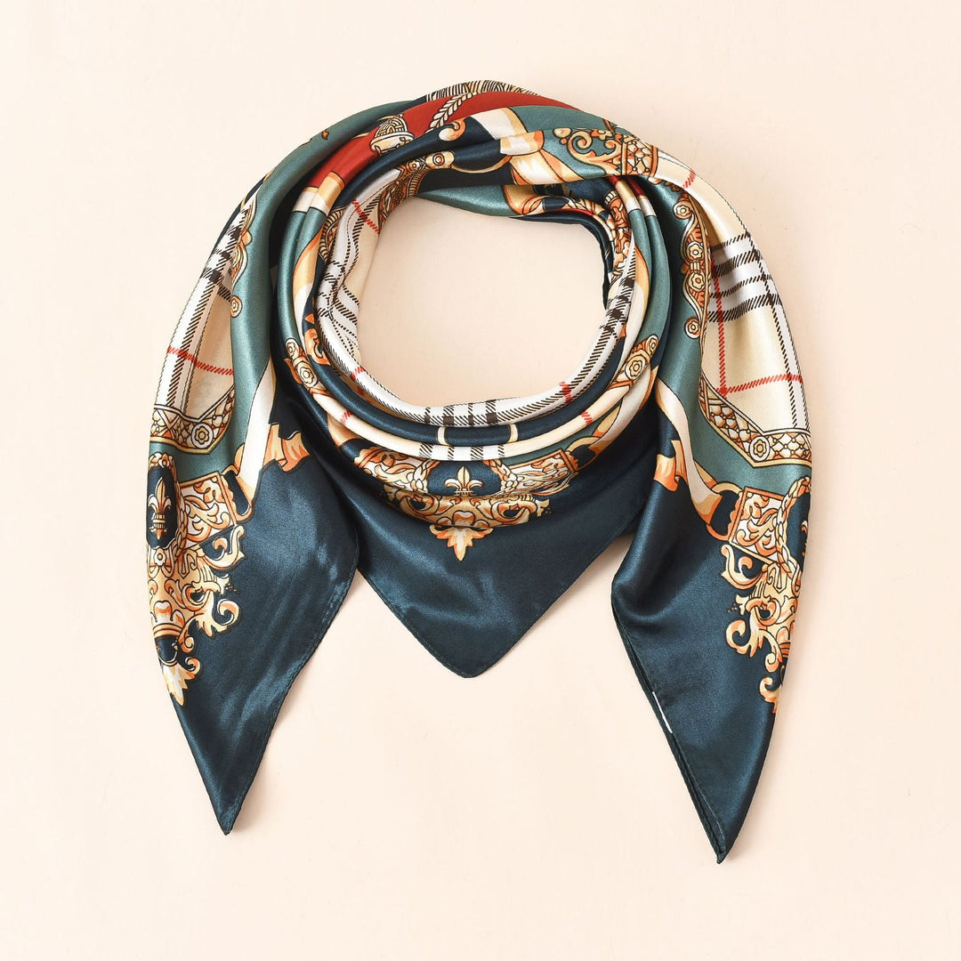 Damen Schal mit Barockmuster