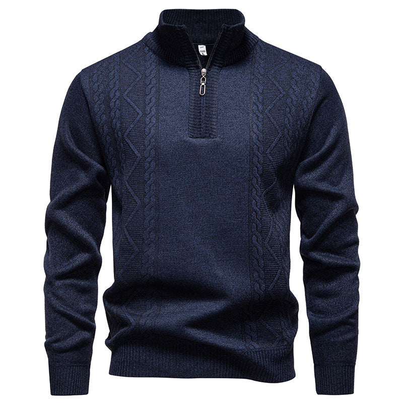 Men's Pullover with Zipper