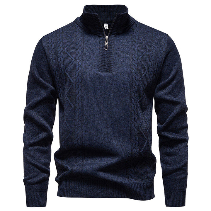 Men's Pullover with Zipper