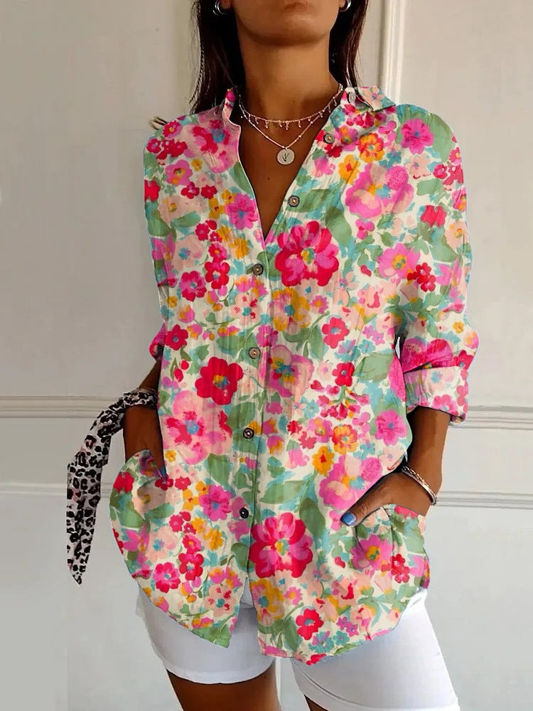 Milah™ - Elegant Button-Up Shirt