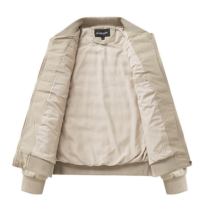 Men's transitional jacket with pockets