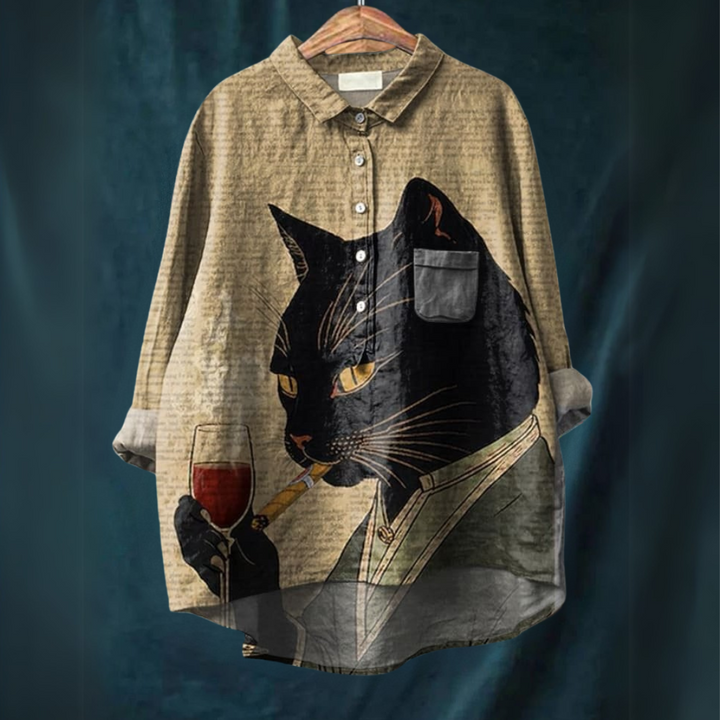 Lucy™ - Cat Art T-Shirt
