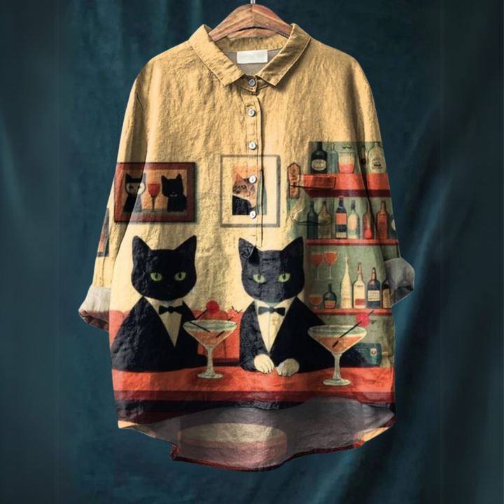 Lucy™ - Cat Art T-Shirt