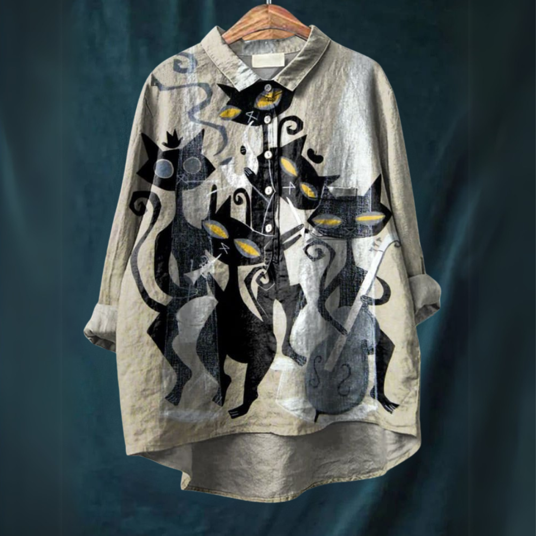 Lucy™ - Cat Art T-Shirt