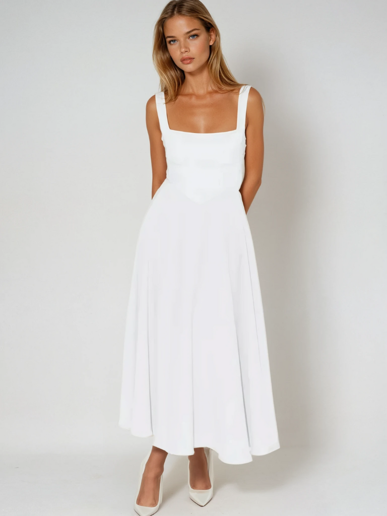 Scarlett™ - Classic Midi Dress