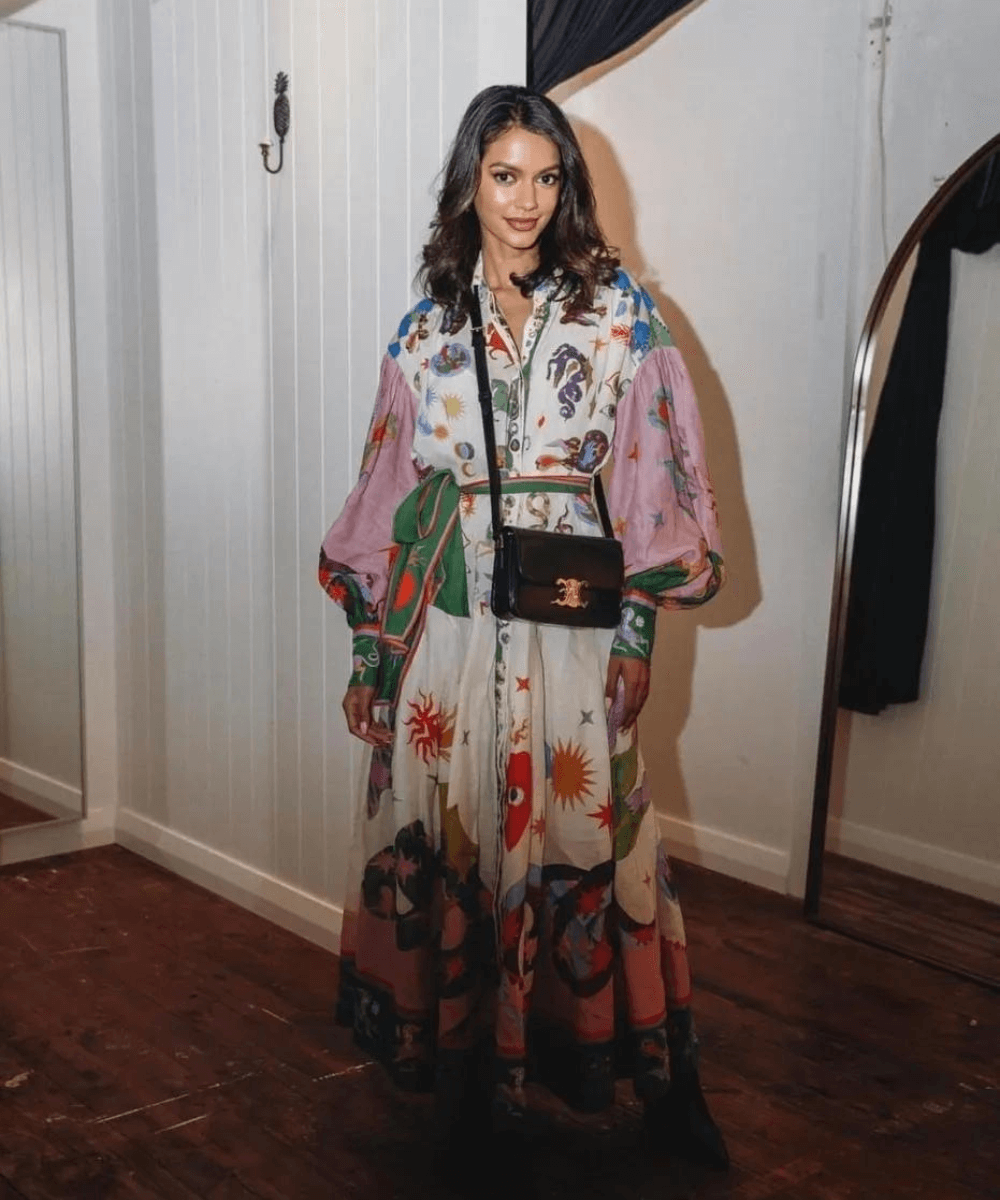 Dorthe™ | Elegant Maxi Dress from Italy