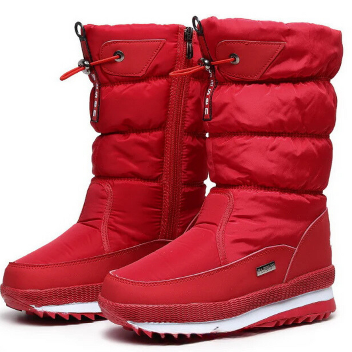 Lara - Non-Slip and Waterproof Faux Fur Snow Boots