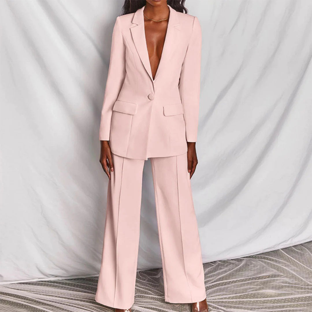 Lucia - Elegant Blazer and Trousers Set