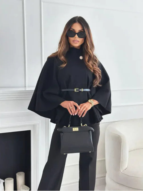 Pia - Coat With Close-Fitting Waistband