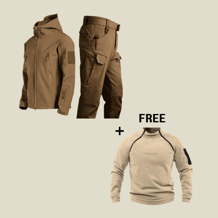 Carlo - Waterproof Military Suit + Free