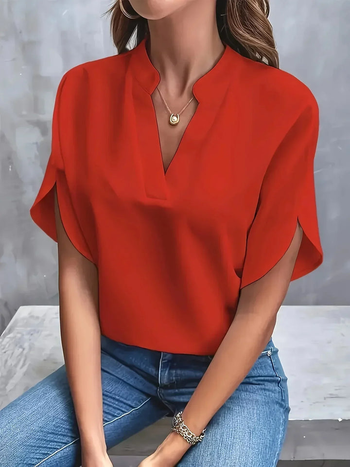 Thalia™ | Sophisticated blouse with a tailored design