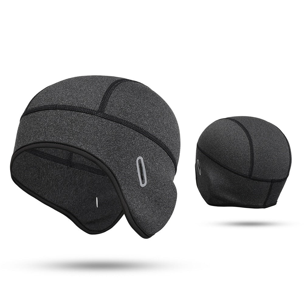 Wintermütze für unter dem Helm mit elastischem Stoff
