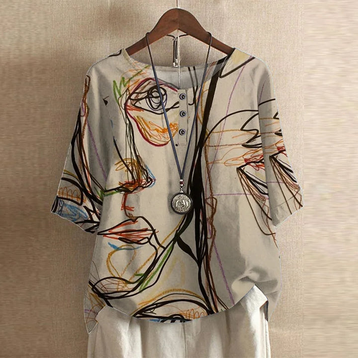 Anya™ | Retro-inspired Blouse