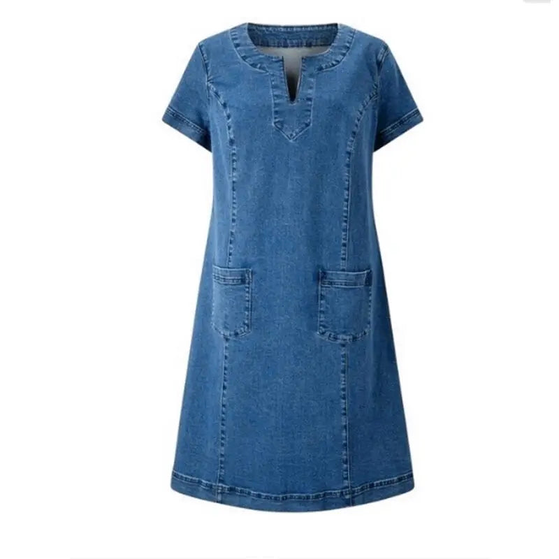 Sofia™ - Soft Denim Dress