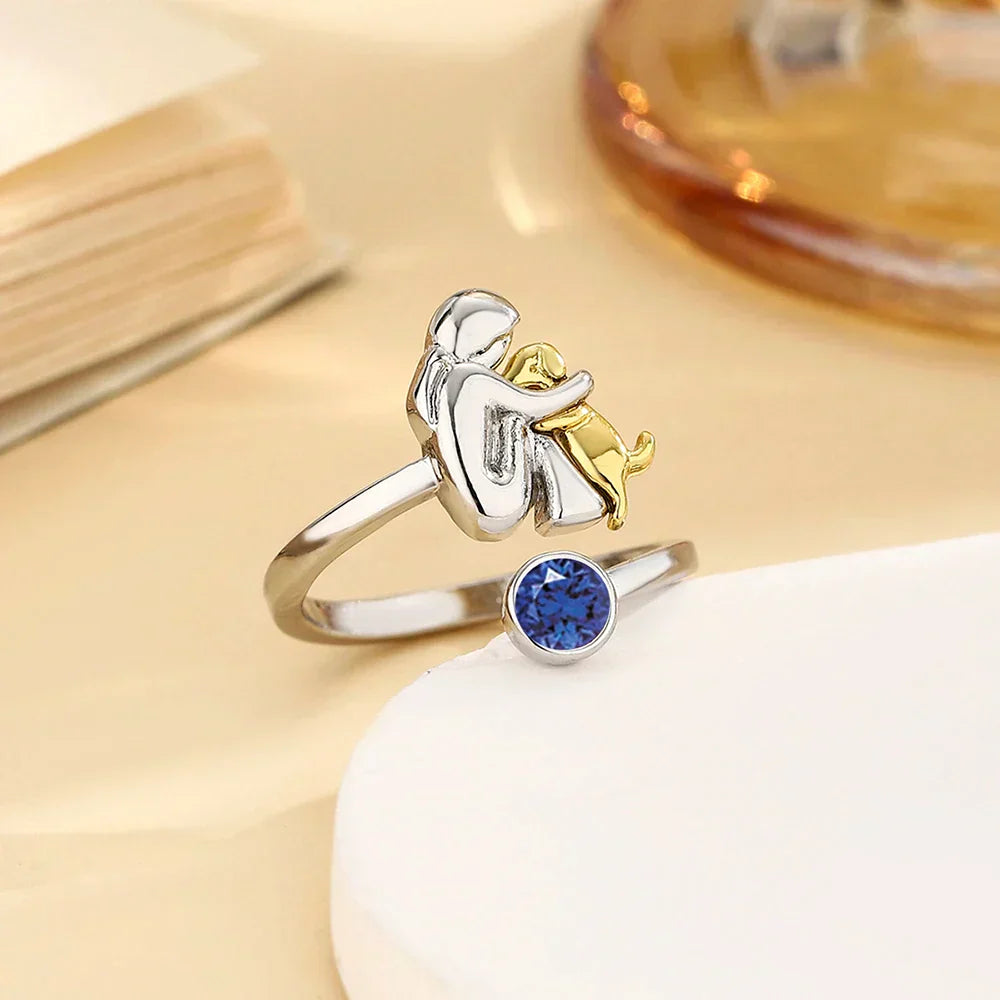 Rose™ - Dog Motif Ring