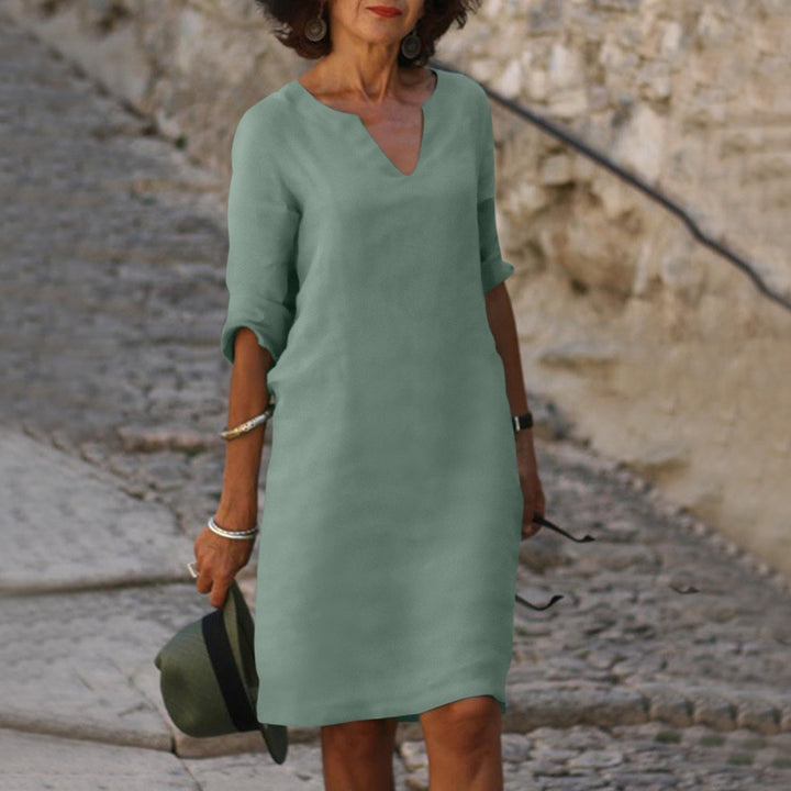 Luigia - Summer Dress With Tummy Coverage