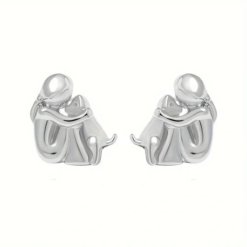 Lisa™ - Dog Earrings with Symbol