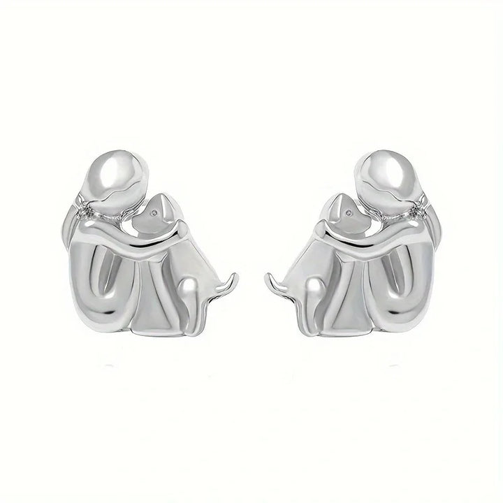 Lisa™ - Dog Earrings with Symbol