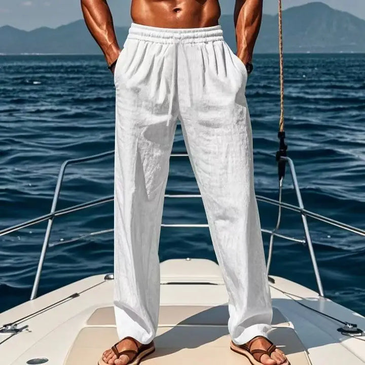 Elyas - Relaxed Linen Trousers