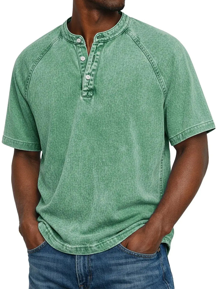 Pedro | Men's Classic Vintage Button-Up Shirt