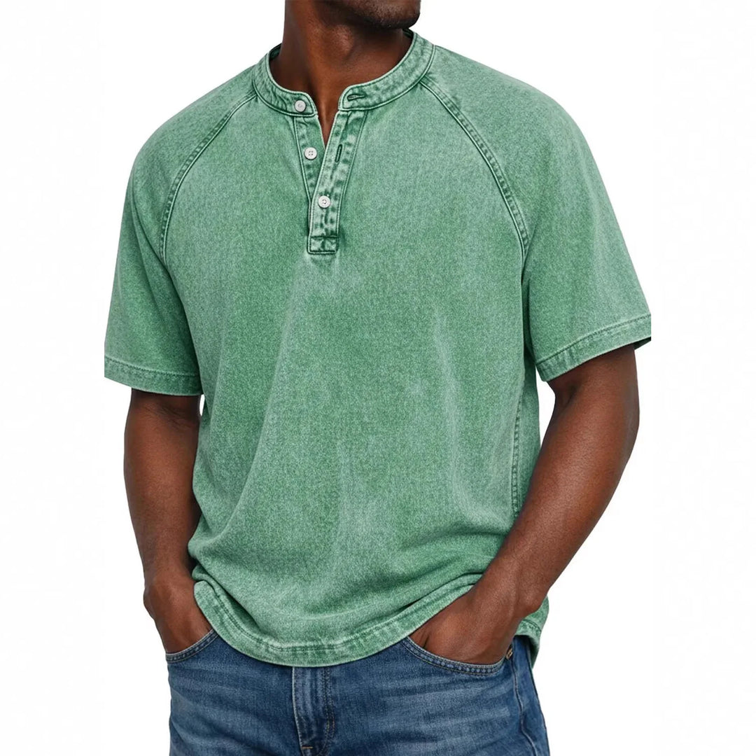 Pedro | Men's Classic Vintage Button-Up Shirt