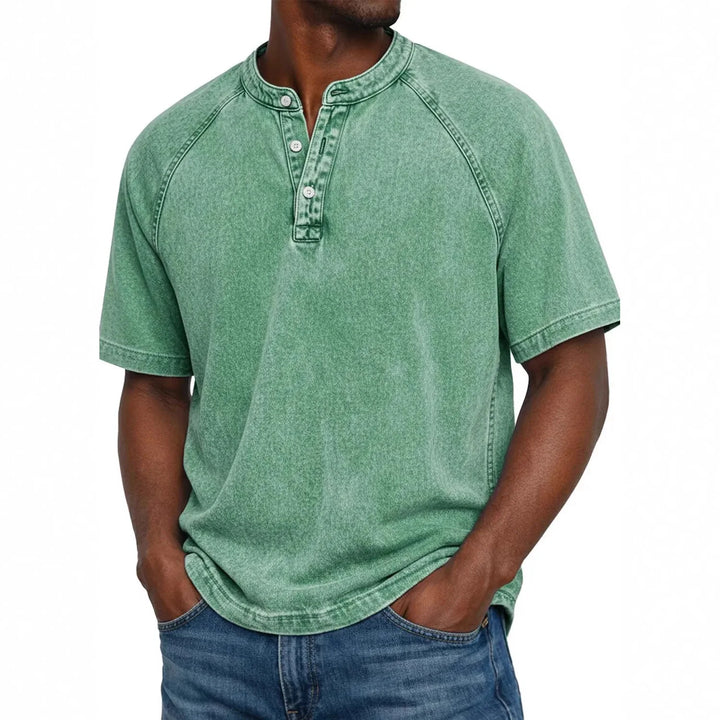 Pedro | Men's Classic Vintage Button-Up Shirt