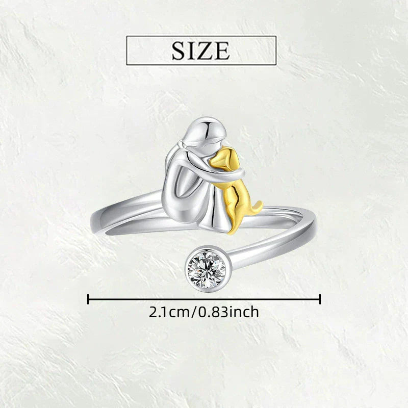 Rose™ - Dog Motif Ring