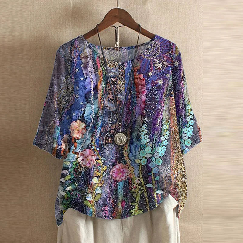 Anya™ | Retro-inspired Blouse