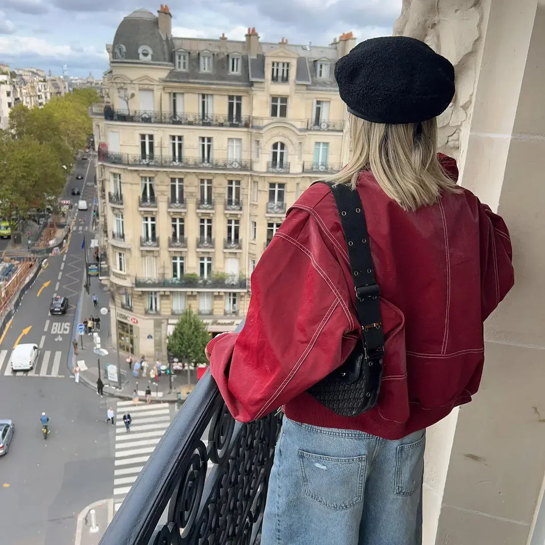 Clara | Women's Oversized Bomber Jacket