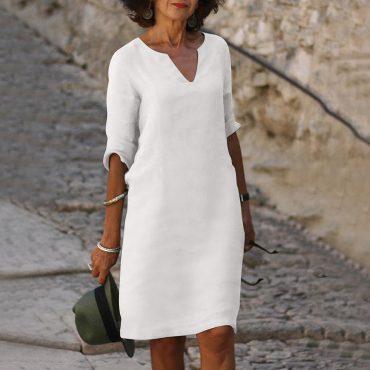 Luigia - Summer Dress With Tummy Coverage