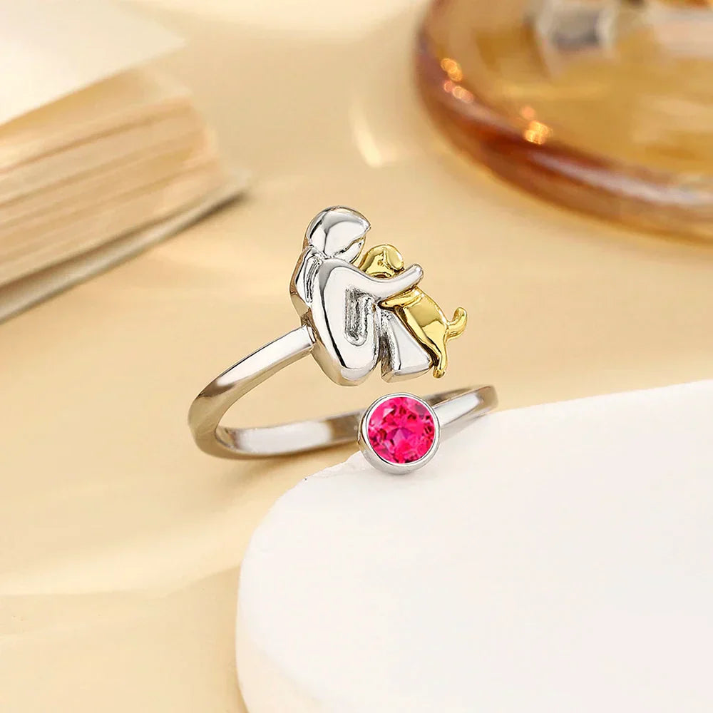 Rose™ - Dog Motif Ring