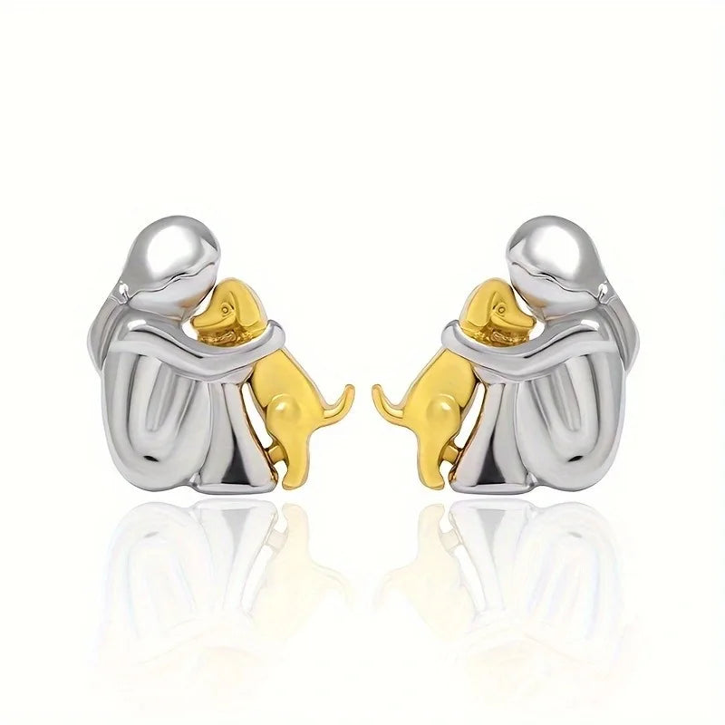 Lisa™ - Dog Earrings with Symbol