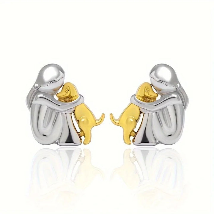 Lisa™ - Dog Earrings with Symbol