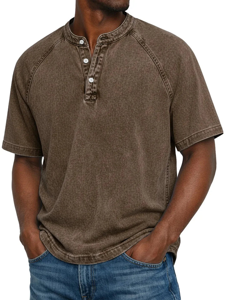 Pedro | Men's Classic Vintage Button-Up Shirt
