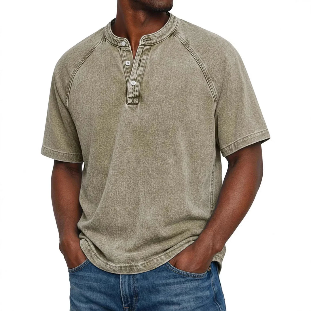 Pedro | Men's Classic Vintage Button-Up Shirt