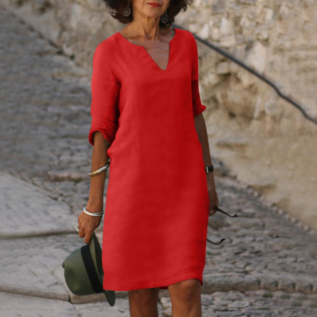 Luigia - Summer Dress With Tummy Coverage