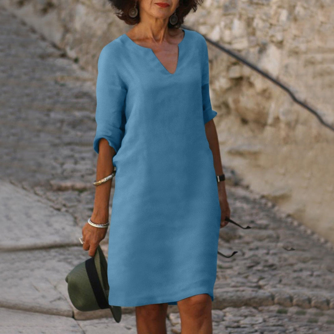 Luigia - Summer Dress With Tummy Coverage