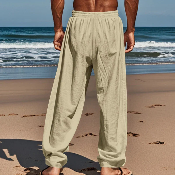 Rafi - Linen Pants Ocean Breeze