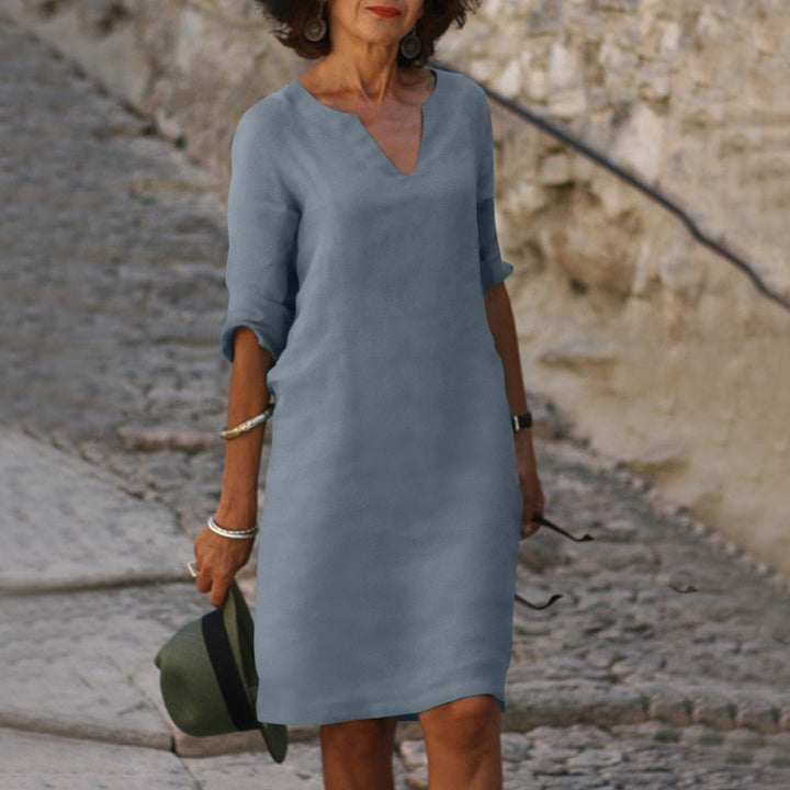 Luigia - Summer Dress With Tummy Coverage